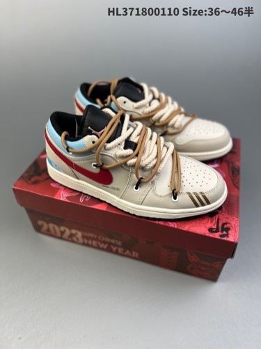 Perfect Air Jordan 1 Low shoes-120