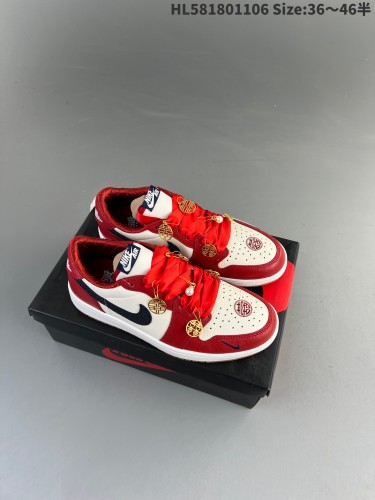 Perfect Air Jordan 1 Low shoes-056