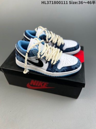 Perfect Air Jordan 1 Low shoes-127