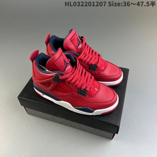 Perfect Jordan 4 women shoes-089