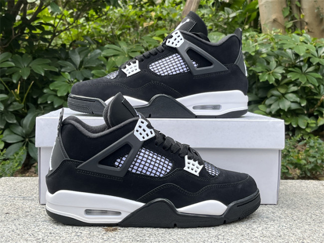 Authentic Air Jordan 4 “White Thunder” GS