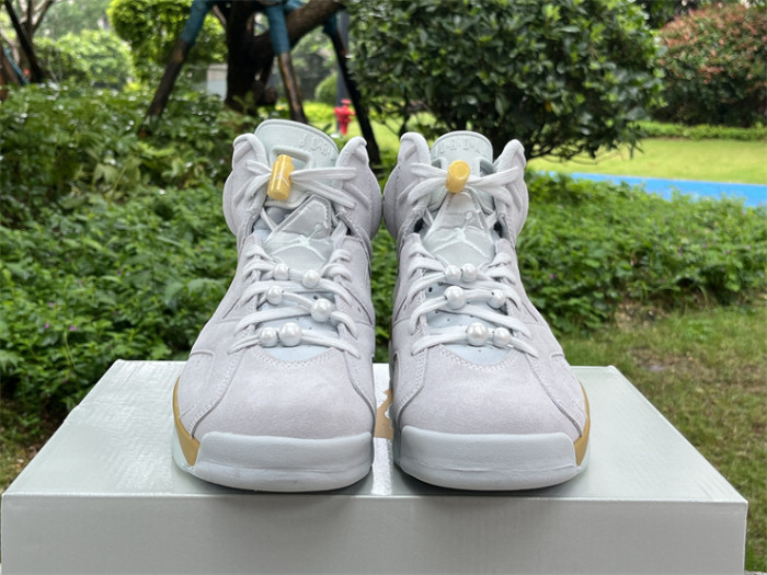 Authentic Air Jordan 6 “Pearl”