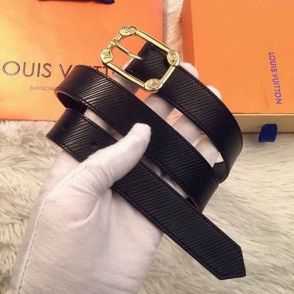 Super Perfect Quality LV Belts(100% Genuine Leather Steel Buckle)-4484