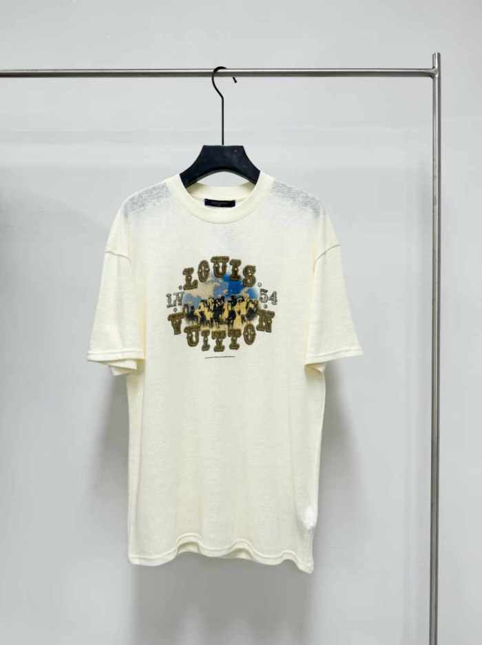 LV Shirt High End Quality-1115