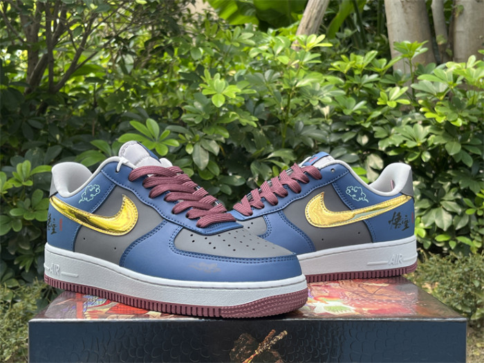 Authentic Nike Air Force 1 Low Black WuKong