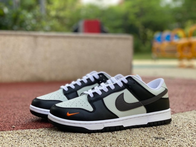 Authentic Nike Dunk Low Mini Swoosh