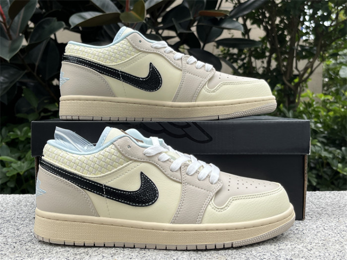 Authentic Air Jordan 1 Low Sanddrift GS