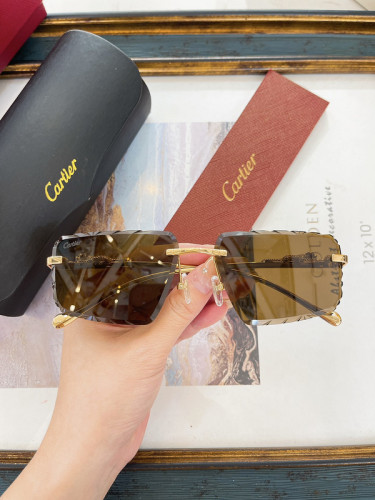 Cartier Sunglasses AAAA-6124