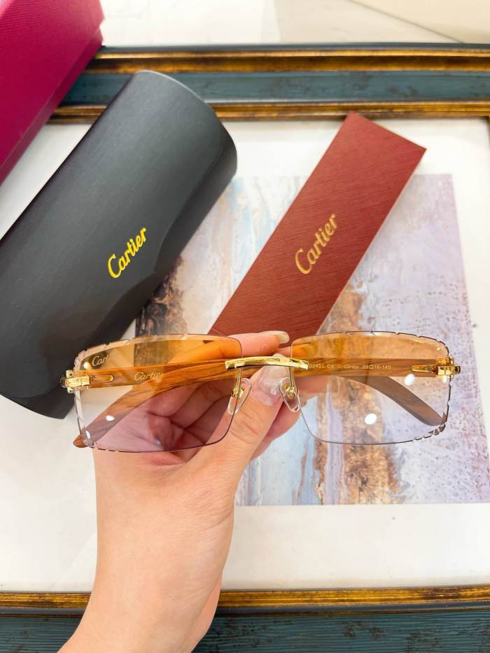 Cartier Sunglasses AAAA-8245