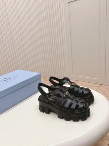 Prada women slippers 1：1 quality-159