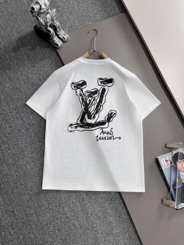 LV  t-shirt men-8420(XS-L)