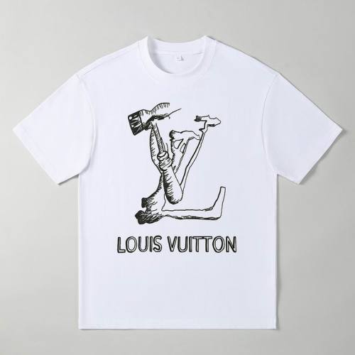 LV  t-shirt men-7357(M-XXXL)