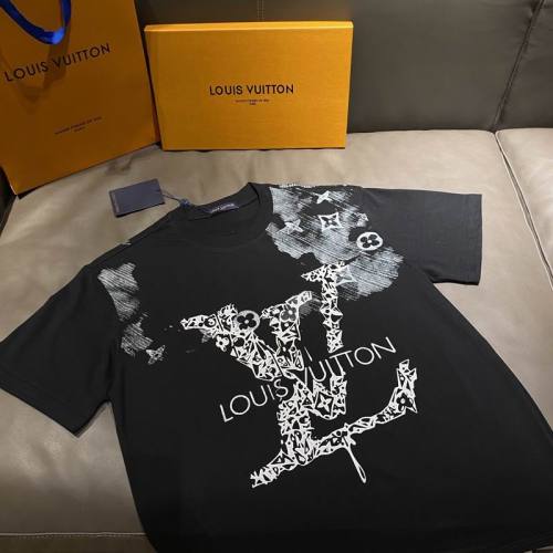 LV  t-shirt men-7858(S-XXL)