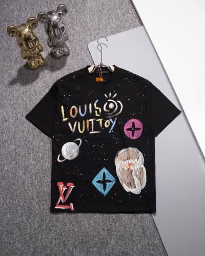LV  t-shirt men-8196(S-XL)