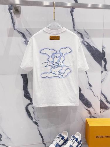 LV  t-shirt men-8112(S-XL)