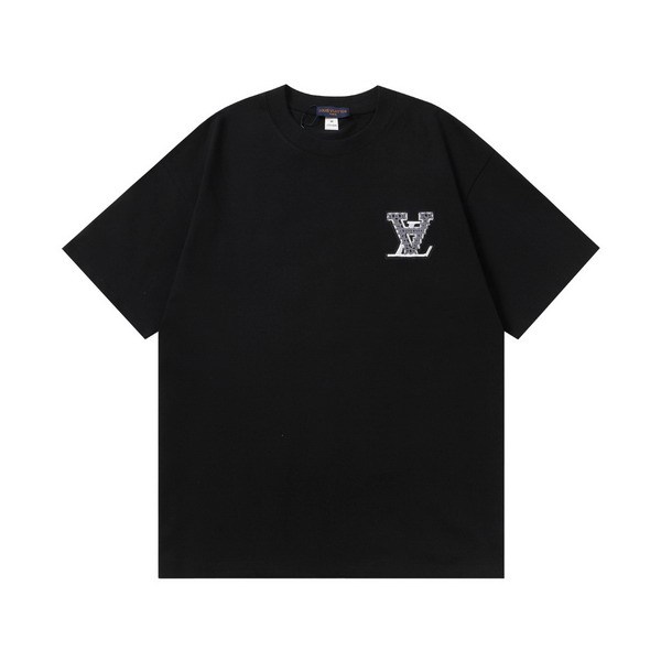 LV  t-shirt men-9125(XS-L)