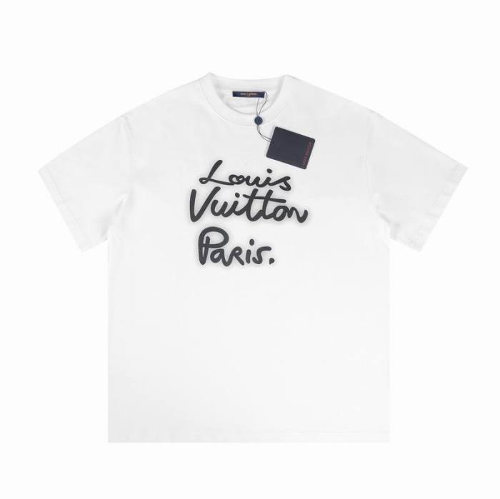 LV  t-shirt men-9147(XS-L)