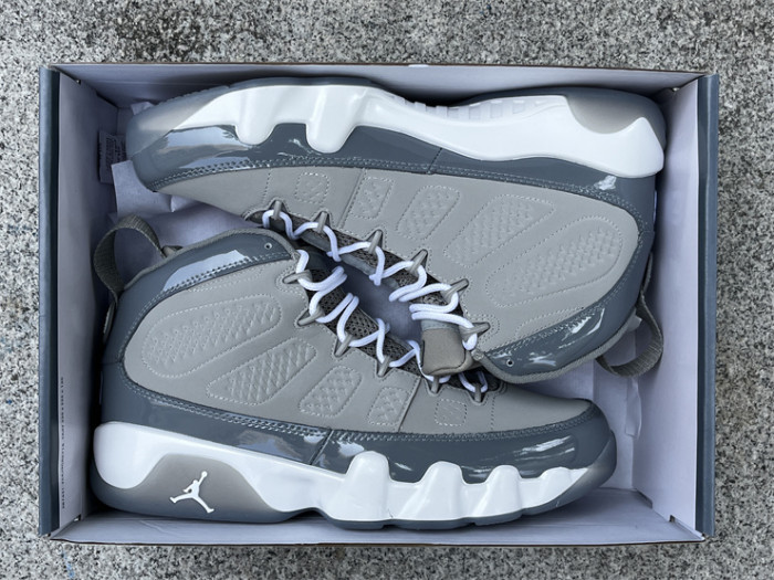 Authentic Air Jordan 9 “Cool Grey”   2025