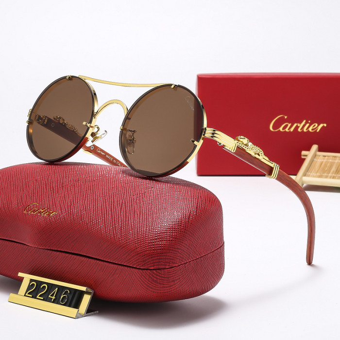 Cartier Sunglasses AAA-2985