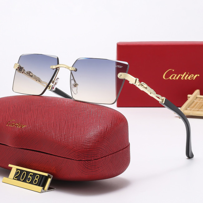 Cartier Sunglasses AAA-2199
