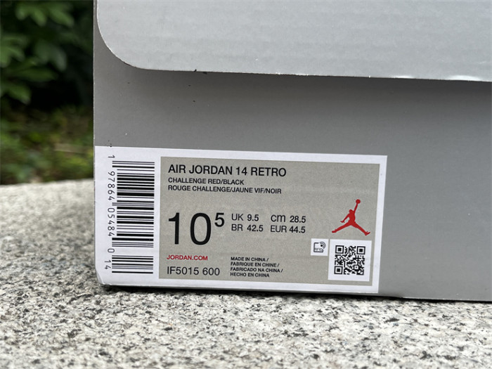 Authentic  Air Jordan 14 “Ferrari”   2025