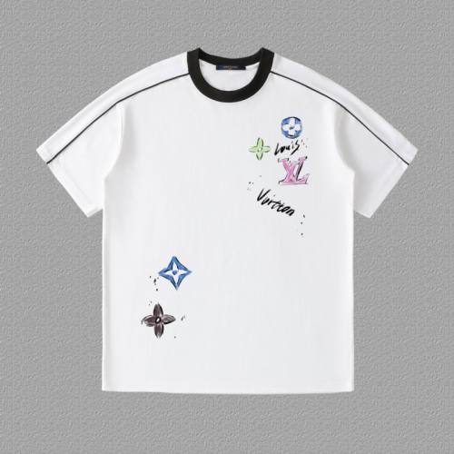 LV  t-shirt men-9572(XS-L)