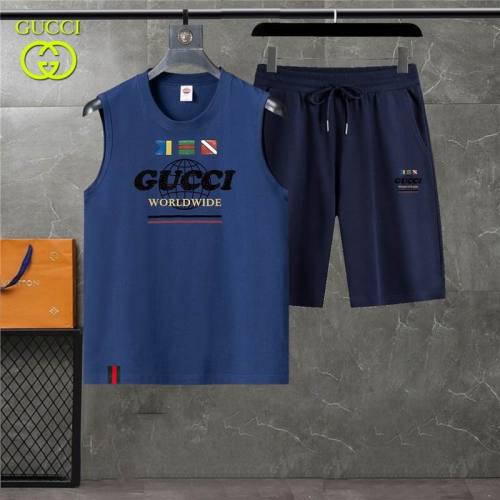G short sleeve men suit-592(M-XXXL)