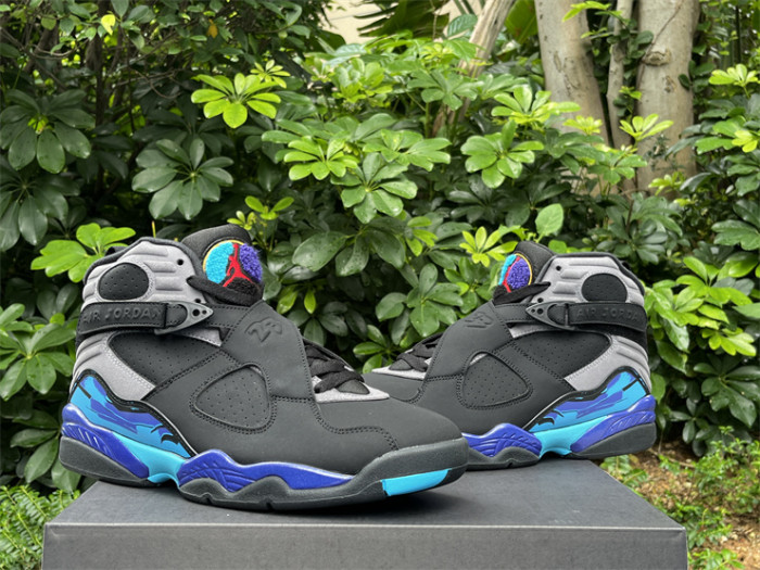 Authentic Air Jordan 8 “Aqua”   2025
