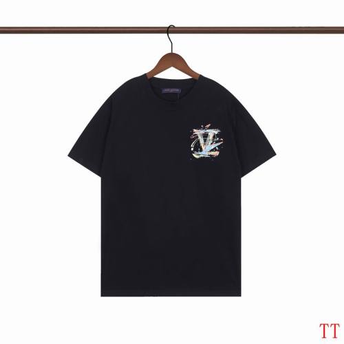 LV  t-shirt men-9649(S-XXL)
