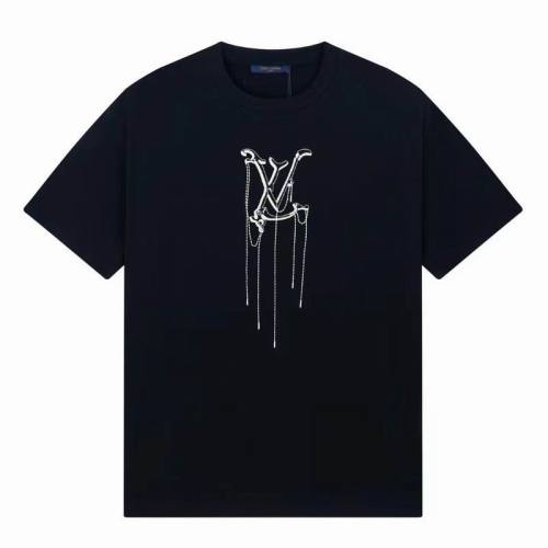 LV  t-shirt men-9839(XS-L)