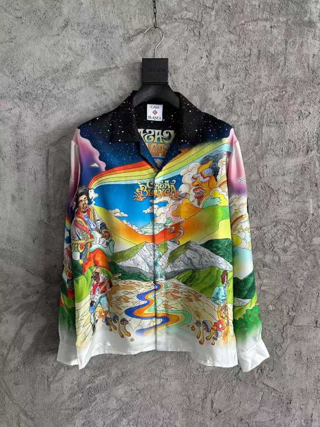 Casablanca High Quality Shirt-076