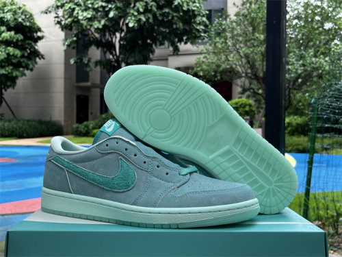 Authentic Air Jordan 1 Low OG “Washed Teal”