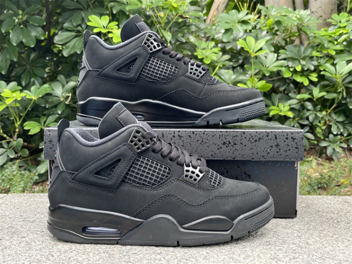 Authentic Air Jordan 4 “Black Cat” 2025