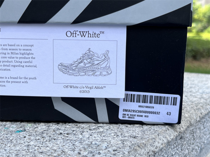 OFF white Women Shoes 1：1 quality-404
