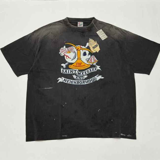 Saint Mxxxxx Shirt High End Quality-089