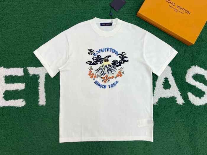 LV Shirt High End Quality-1290