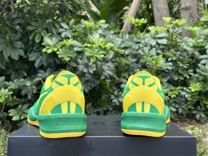 Authentic Kobe 8 Protro Oregon Ducks PE Green