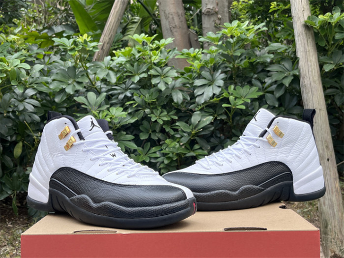 Authentic  Air Jordan 12 “Taxi”   2025