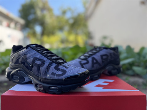Authentic PSG x Nike TN Air Max Plus Black Grey
