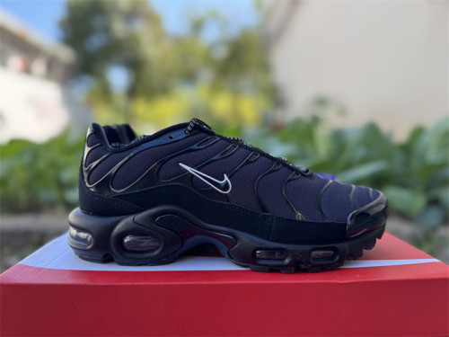 Authentic Nike Air Max Plus Black Blue Red