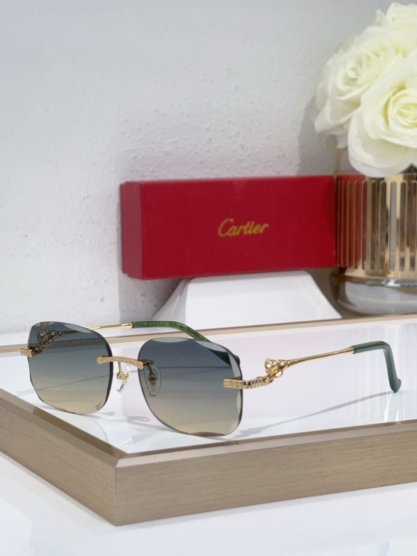 Cartier Sunglasses AAAA-9079