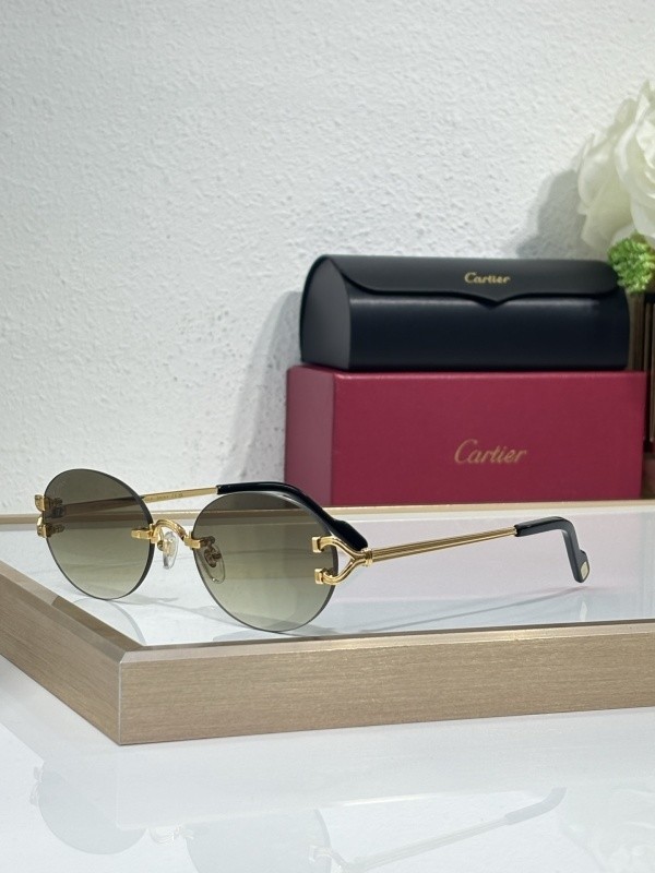 Cartier Sunglasses AAAA-9431