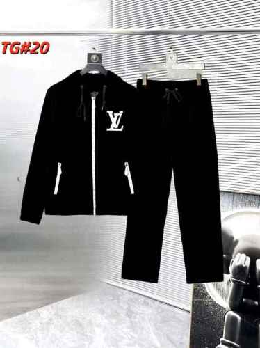 LV long sleeve men suit-708(M-XXXL)
