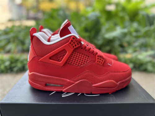 Authentic Air Jordan 4 Red