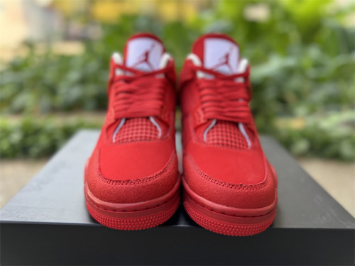 Authentic Air Jordan 4 Red