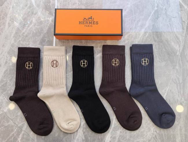 Hermes Socks-059
