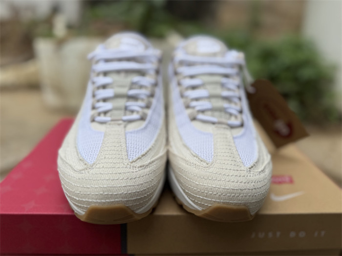 Authentic Levi's x Nike Air Max 95 “White and Ecru”