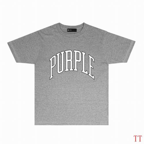 Purple t-shirt-521(S-XXL)
