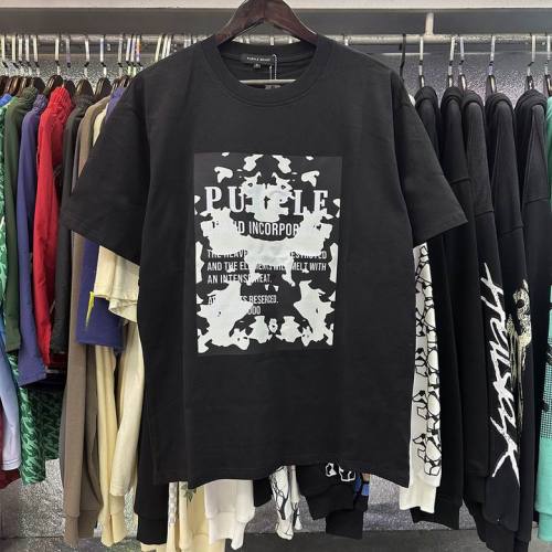 Purple t-shirt-017(S-XL)