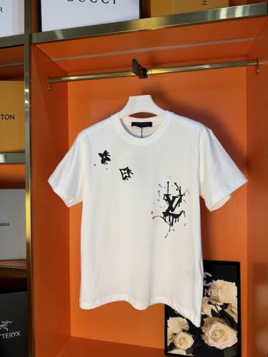 LV  t-shirt men-12240(XS-L)